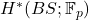 \ H^ \ast (B S; \mathbb{F}_p)