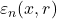 \ \varepsilon_n (x,r) 