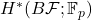 \ H^ \ast (B \mathcal{F}; \mathbb{F}_p)