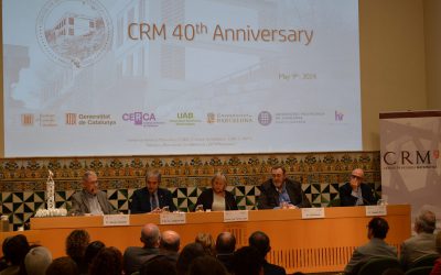 El CRM celebra quaranta anys com a referent internacional de les matemàtiques