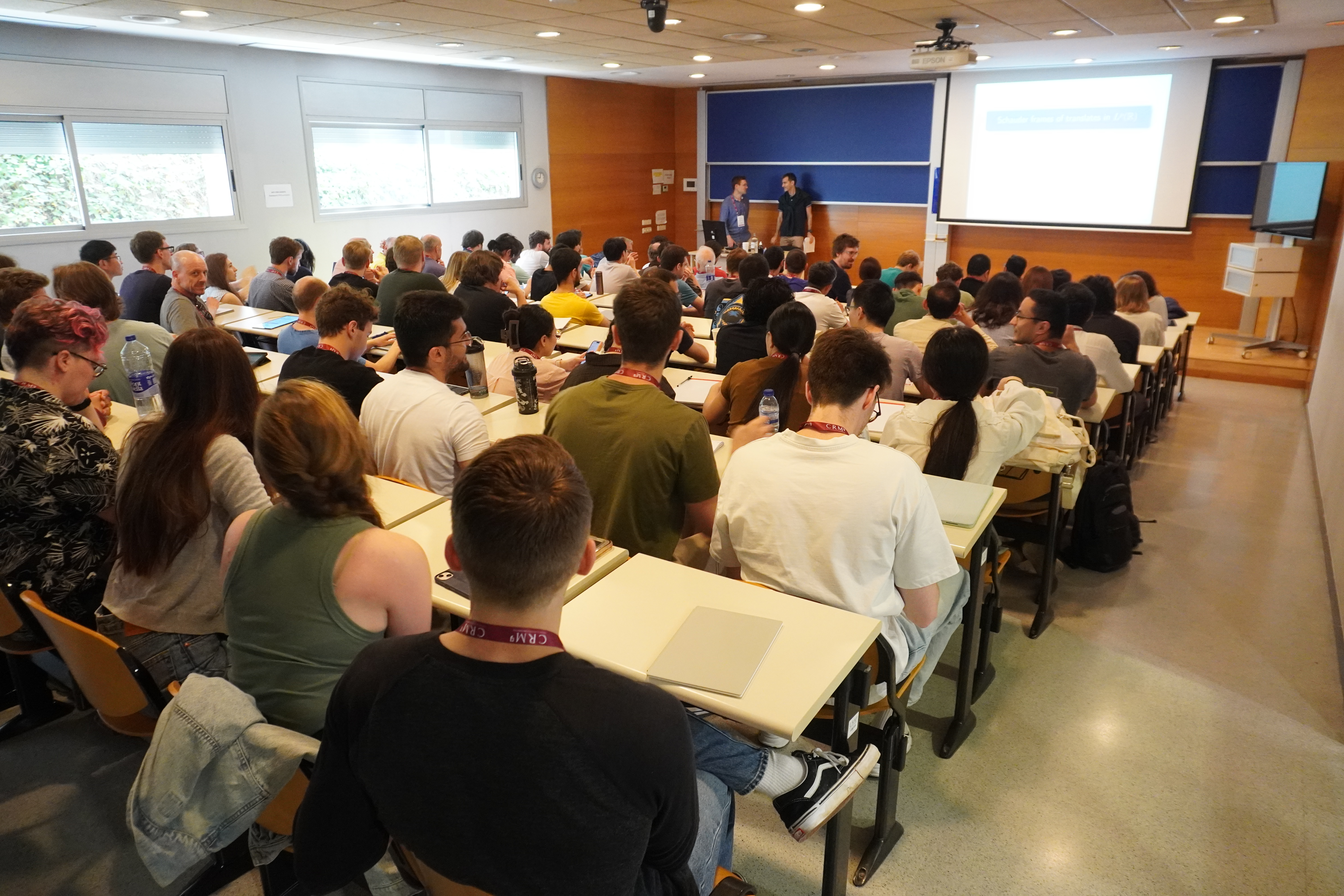 The IRP on Modern Fourier Analysis moves forward with its main conference at CRM