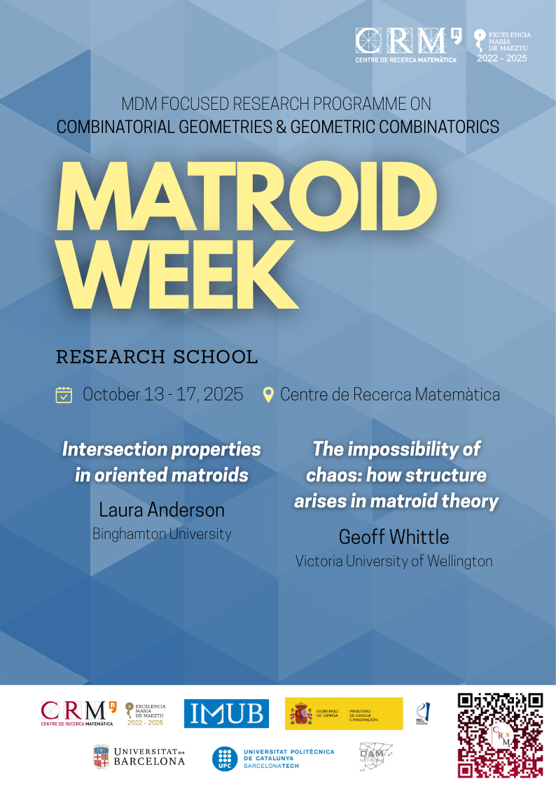 Matroid week