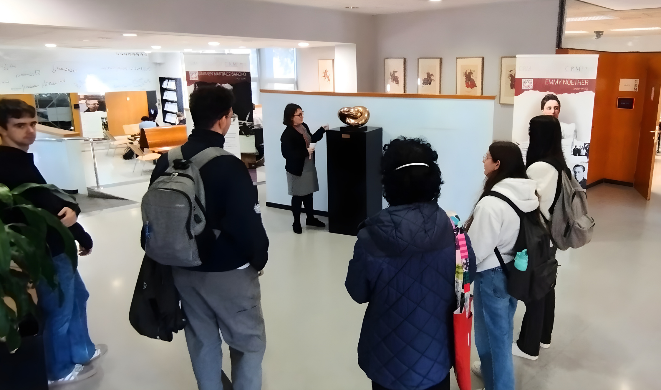 El CRM a la Setmana de la Ciència: una ruta entre dones, formes i pensament