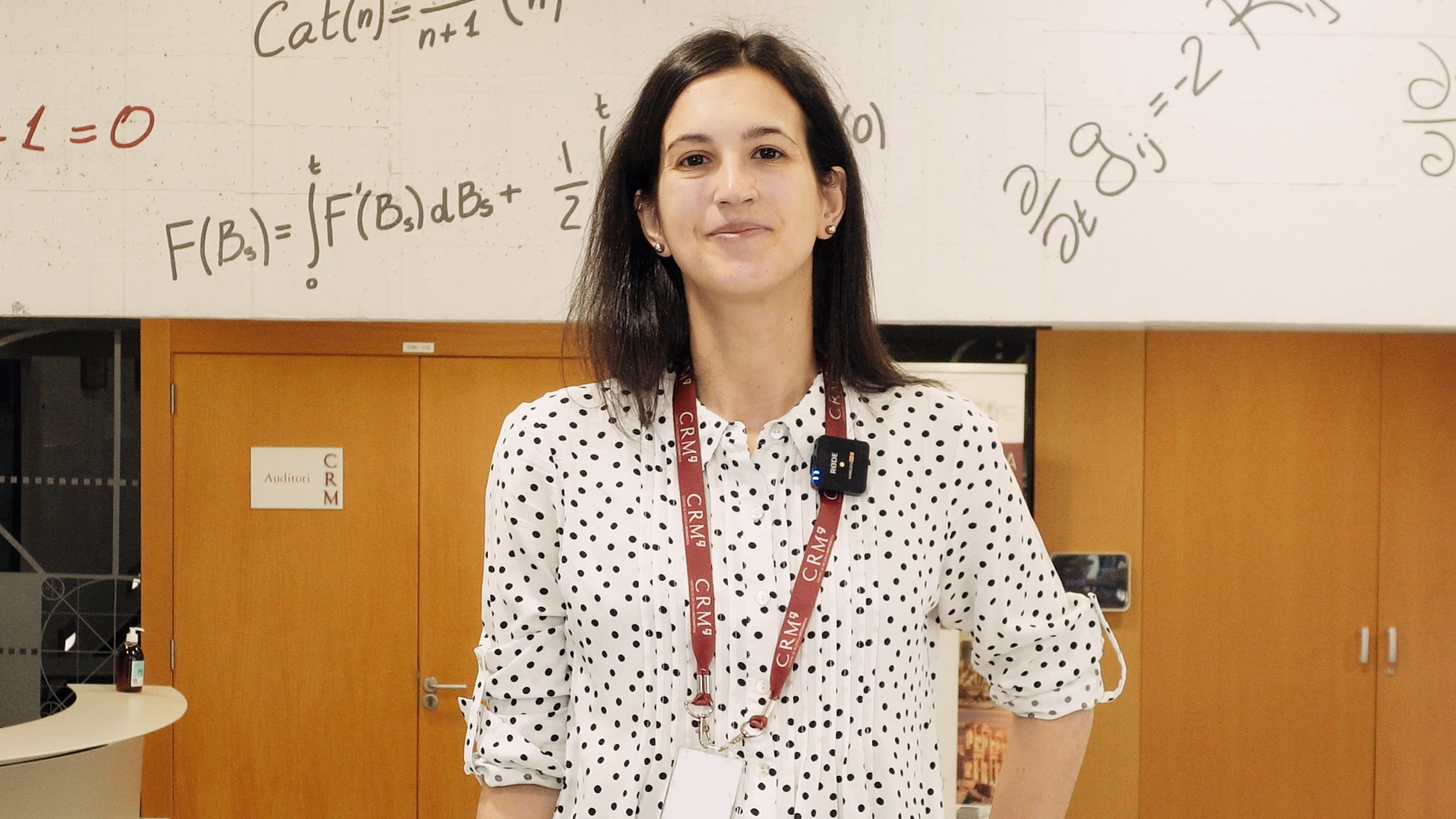Anna Florio, third CRM–María de Maeztu Chair of Excellence: billiards, friction, and the value of staying