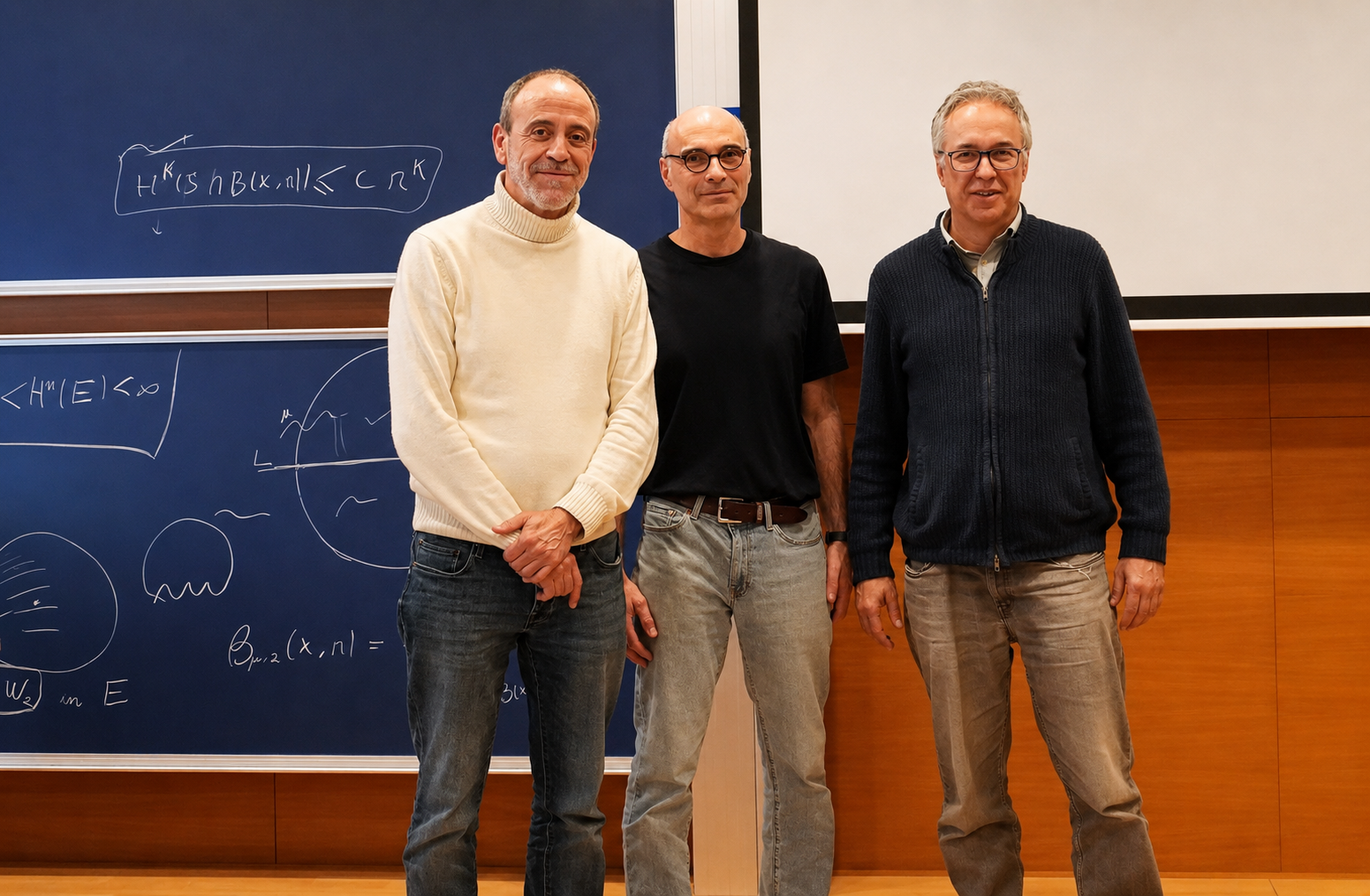 The Mathematics Behind the Three CRM Lectures at ICM 2026