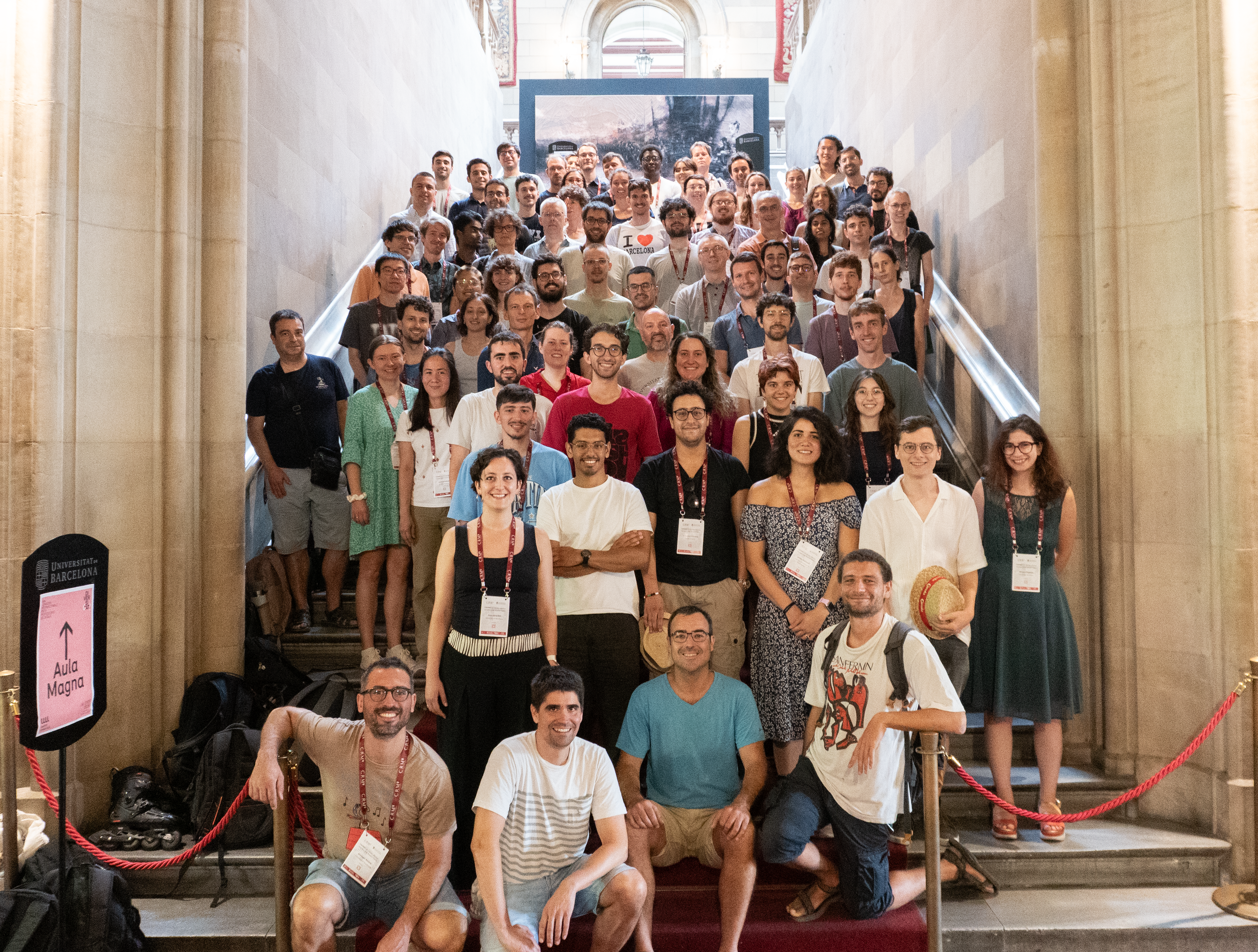 CAVARET 2 brings together 83 researchers on curves and abelian varieties at the Universitat de Barcelona