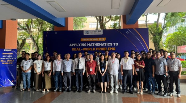 Ho Chi Minh City hosts the first SEAMS School on applying mathematics to real-world problems